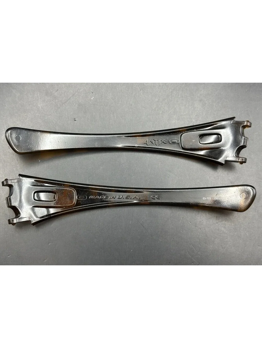 Oakley Antix Polished Brown Tortoise OEM Replacement Arms 03-703 (Icons)
